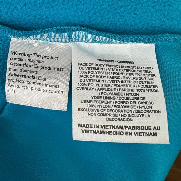 Nike Blue Therma-Fit Hooded Full Zip Up Jacket - Picture 7 of 8